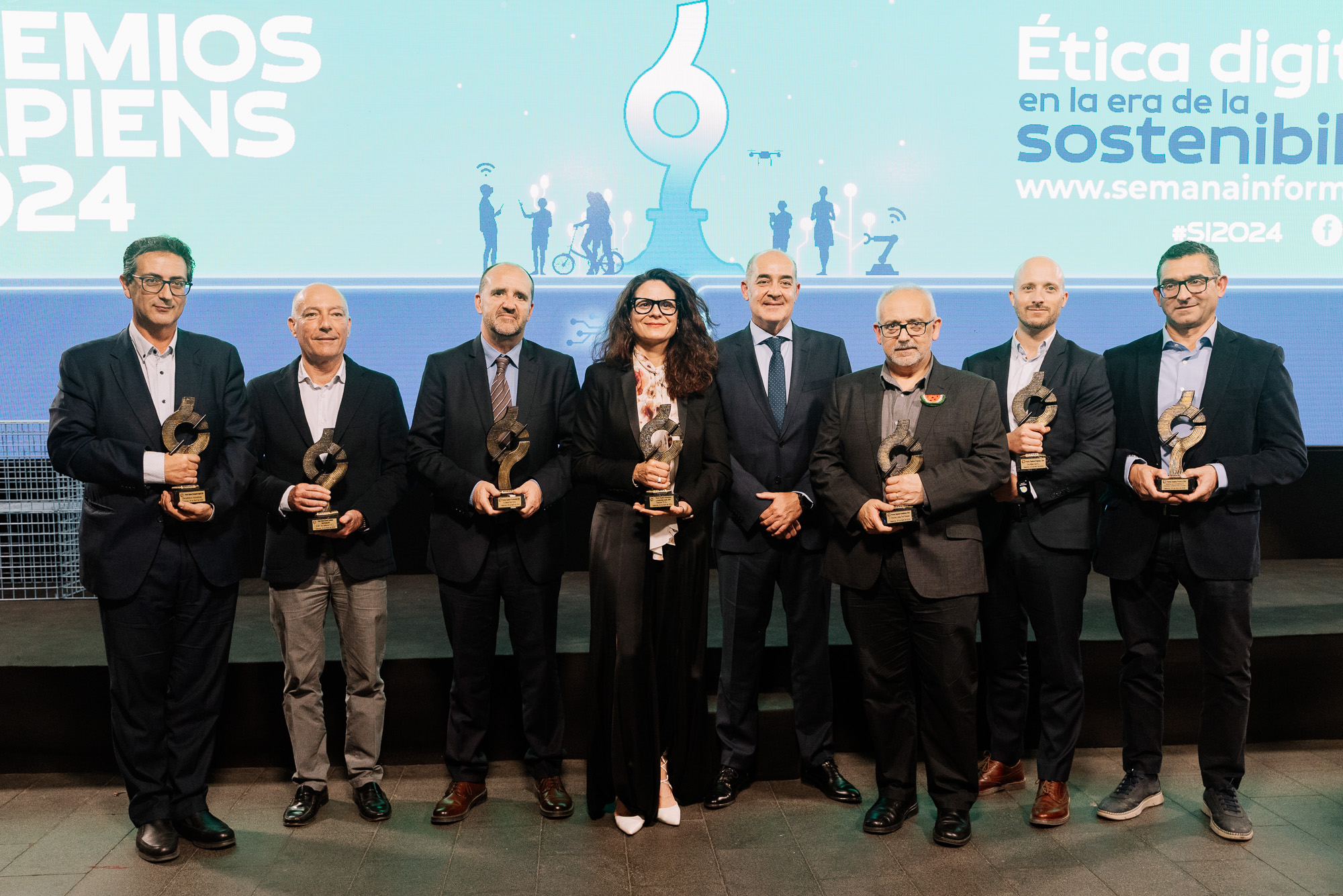 El COIICV entrega en Valencia sus Premios Sapiens para reconocer la labor de profesionales y entidades del sector de la Tecnología de la Información y Comunicaciones 