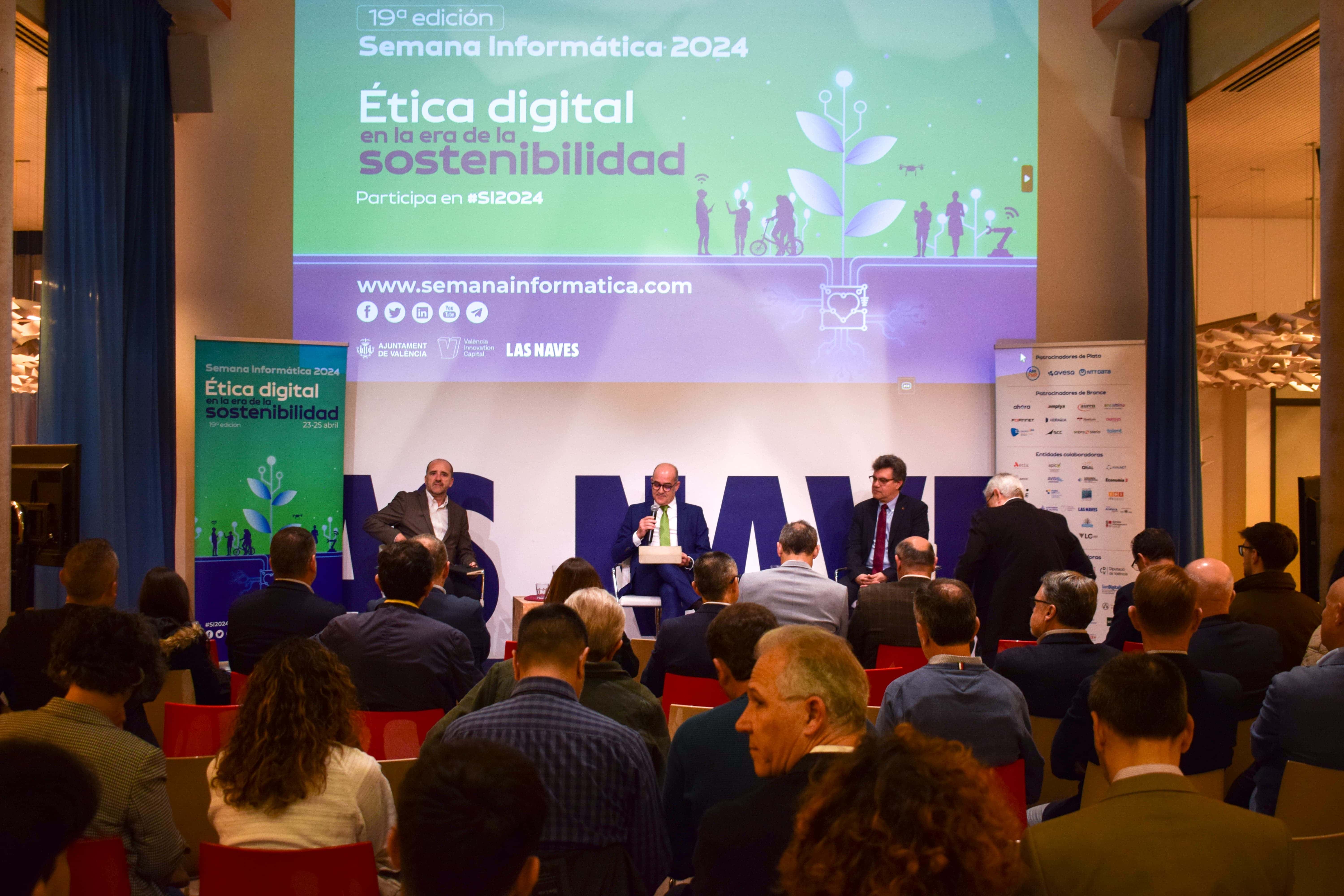 Arranca en Valencia la Semana Informática 2024 con tres jornadas para reflexionar sobre ética digital en la era de la sostenibilidad 